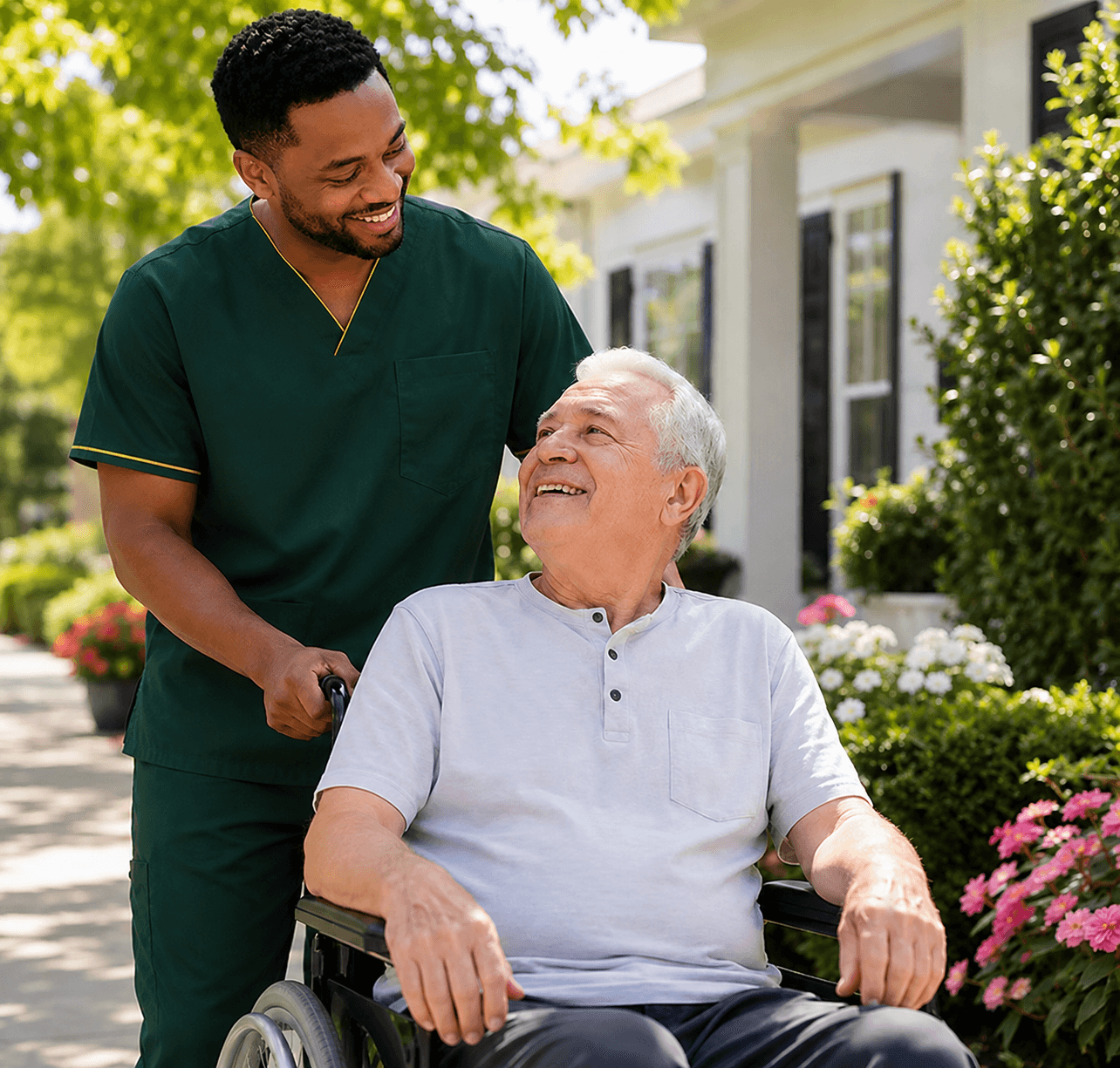 Post-Hospital Care support in a comfortable home setting